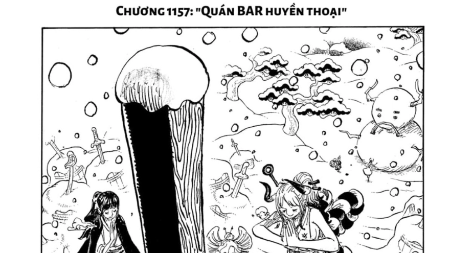 Spoiler One Piece Chap 1157: Quán bar huyền thoại (đầy đủ)