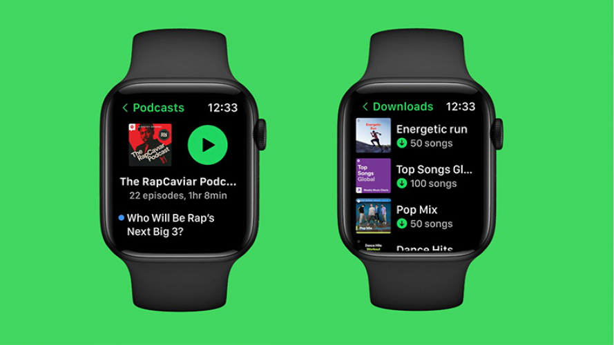 Spotify ra mắt trải nghiệm ứng dụng Apple Watch mới