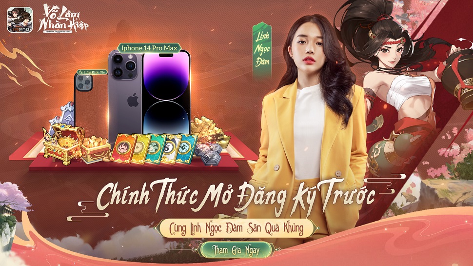 Sướng như game thủ: Đăng ký game, nhận iPhone 14 Pro Max!