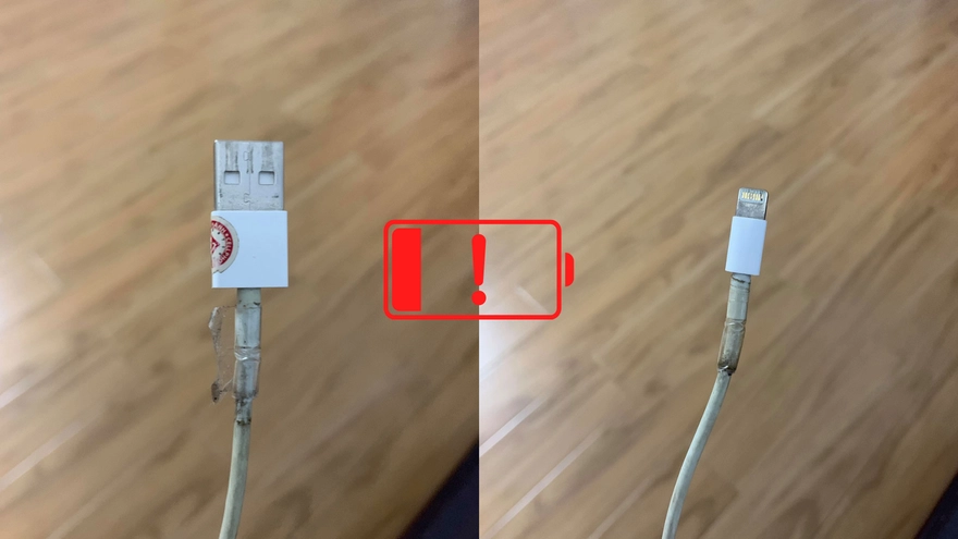 Tác hại không ngờ của cáp sạc kém chất lượng cho iPhone