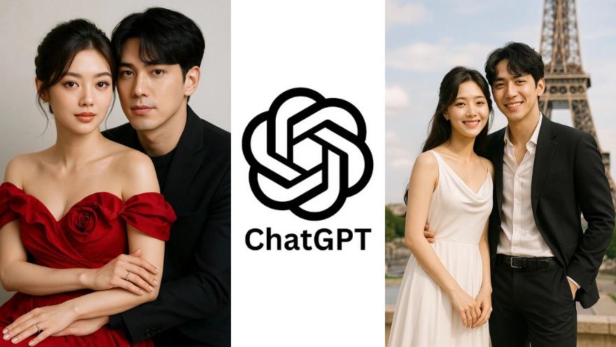 Tạo ảnh cặp đôi cực dễ trên Gemini AI chỉ với 1 câu lệnh