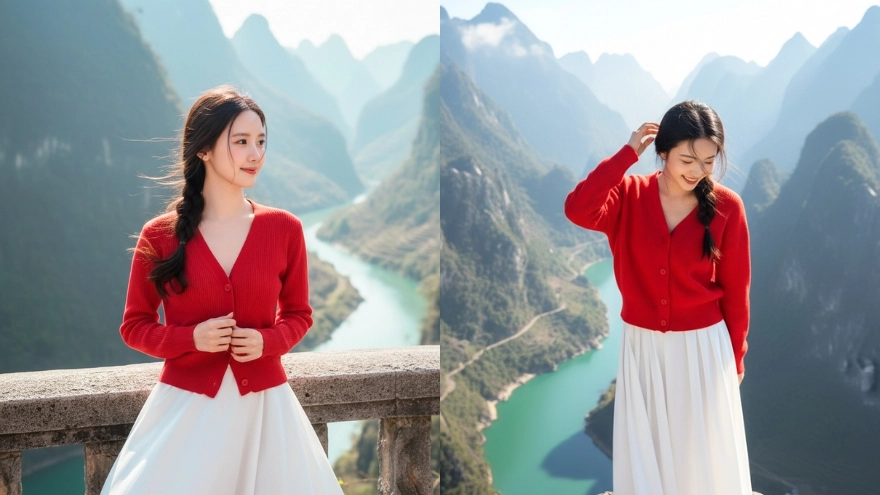 Tạo ảnh check-in đèo Mã Pí Lèng cực đẹp với Gemini AI