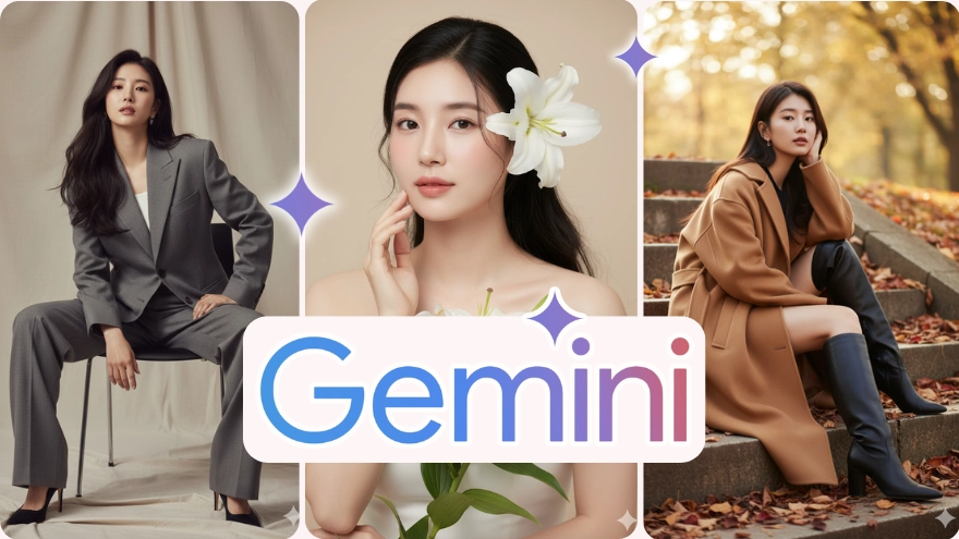 Tạo bộ ảnh sống ảo cho phái đẹp bằng Gemini cực dễ
