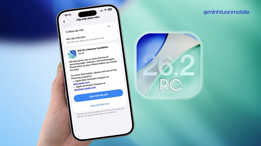 Tất cả những điểm mới trên iOS 26.2 RC vừa ra mắt