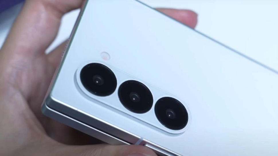 Thiết kế đẹp mắt của Galaxy Z Fold6 được hé lộ