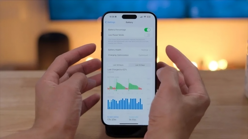 Thời lượng pin và hiệu năng thực tế của iOS 17.4.1