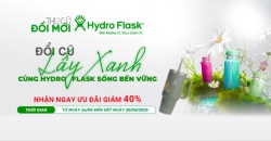 Thu cũ đổi mới - Đổi cũ lấy xanh cùng Hydro Flask tại Minh Tuấn Mobile
