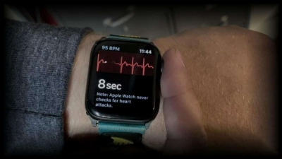 Tính năng điện tâm đồ ECG trên Apple Watch Series 4 đã cứu sống một người phụ nữ khỏi cơn đau tim