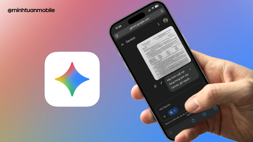Cách dùng Gemini Canvas chuyển ảnh sang Google Docs cực nhanh