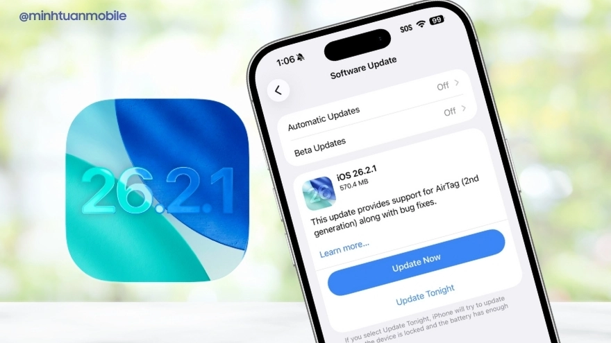 Toàn bộ tính năng mới trên iOS 26.2.1 vừa ra mắt