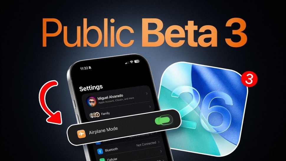 Toàn bộ tính năng mới trong iOS 26 Public Beta 3