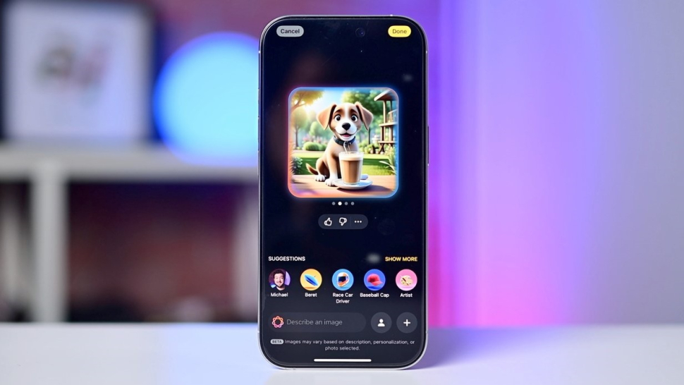 Toàn bộ về Image Playground trên iOS 18.2 Beta