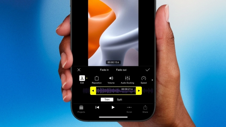 Top ứng dụng thay thế Adobe Premiere trên iPhone