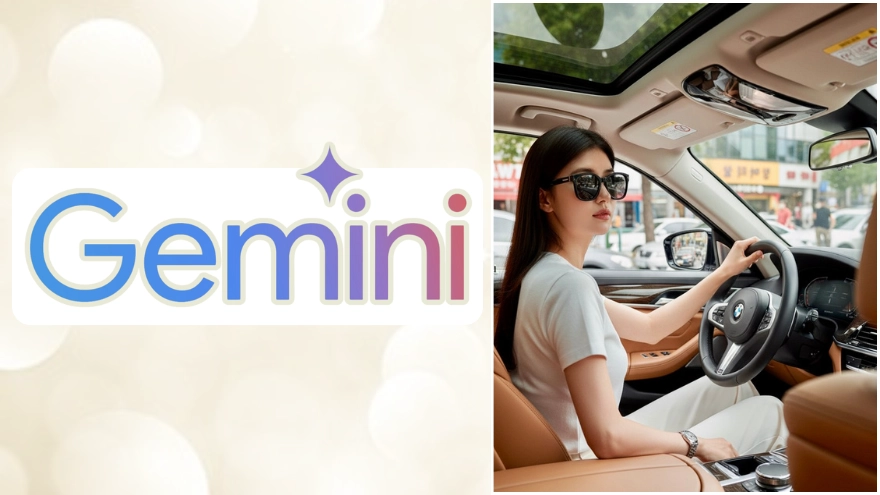 Trend AI tạo ảnh ngồi trong ô tô chỉ với 1 câu lệnh