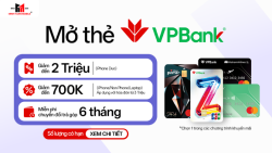 Mở thẻ VPBank qua SENID: Nhận voucher lên đến 2 triệu khi mua iPhone 18 Pro