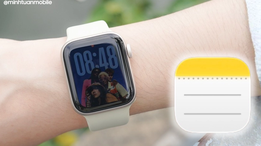 watchOS 26 thêm ứng dụng Ghi chú vào Apple Watch