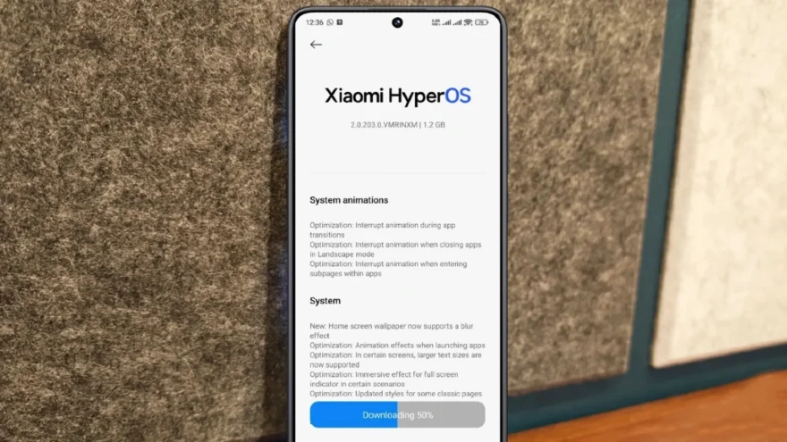 Xiaomi Mi 11 bất ngờ nhận bản cập nhật HyperOS mới