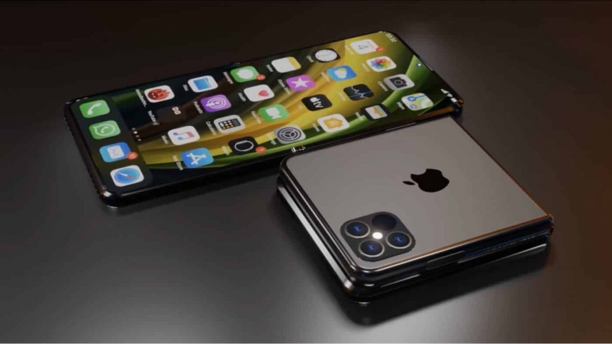 Xuất hiện concept iPhone màn hình gập tuyệt đẹp, Samsung có là đối thủ xứng tầm?