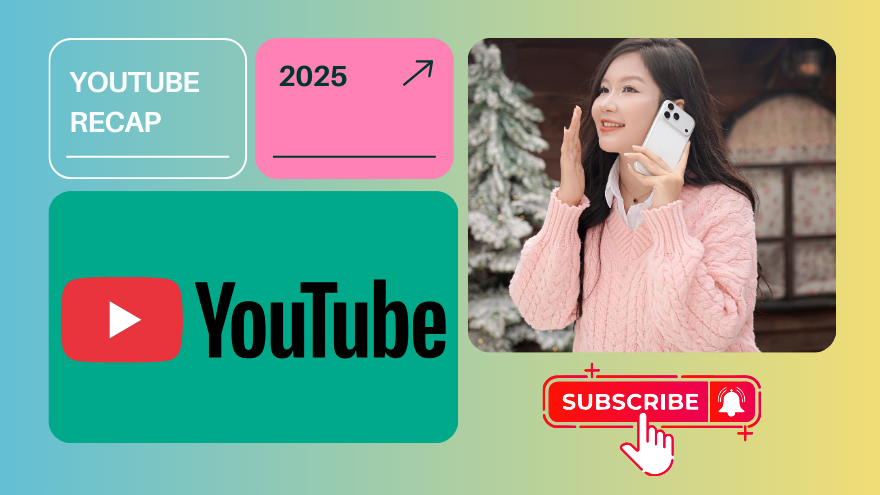 YouTube Recap ra mắt: Tổng kết năm 2025 vừa qua