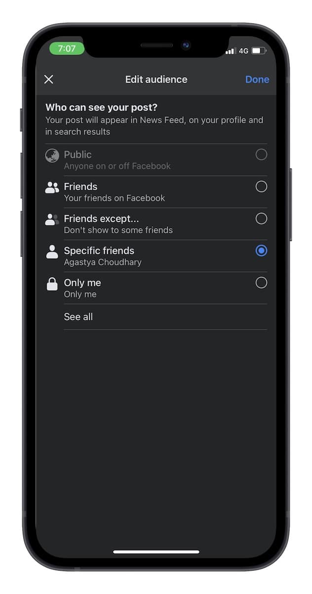 Facebook cũng cho phép bạn lưu giữ và chia sẻ video ở chế độ riêng tư