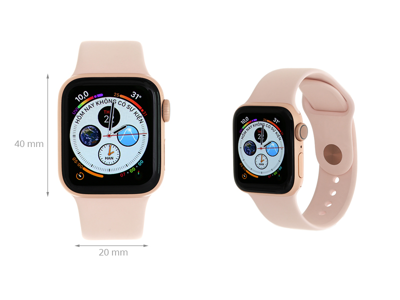 Apple Watch S4 viền mỏng tinh tế