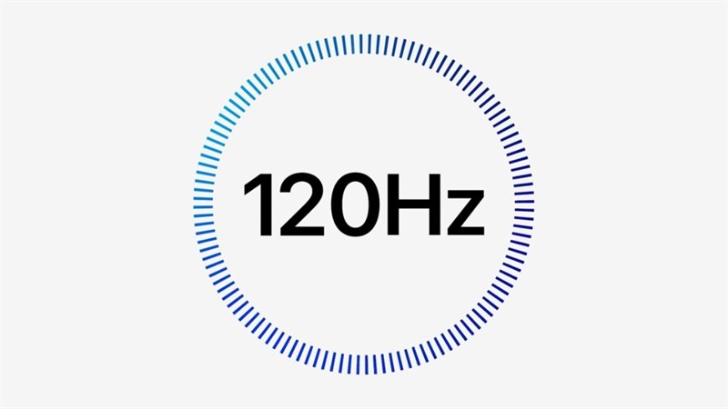 MacBook Pro 14 inch 2021 tốc độ làm mới 120Hz cực nhanh