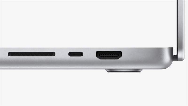 MacBook Pro 14 inch 2021 có đầy đủ các cổng đọc thẻ
