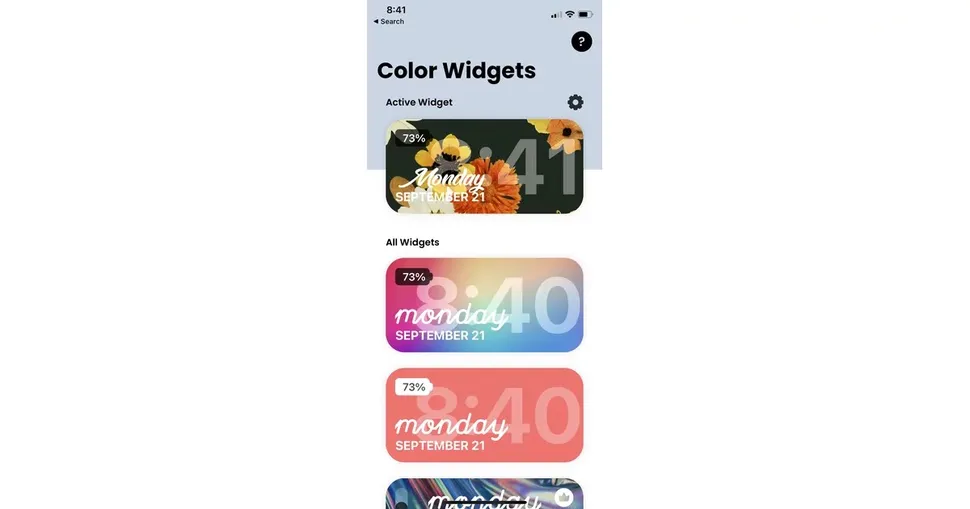 Color Widget‪s