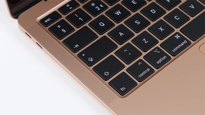 Laptop Apple MacBook Air 2020 - Cận cảnh loa