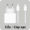 Cốc cáp sạc Apple