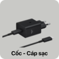 Cốc cáp sạc