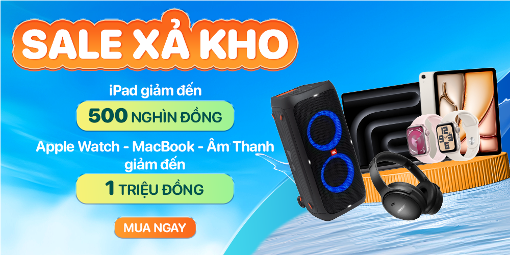 Khuyến mãi giảm sâu giữa tháng 5/2025