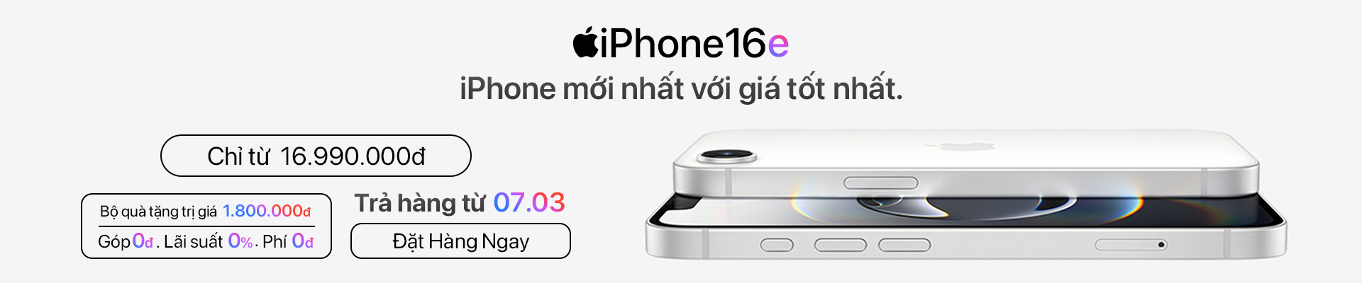 Đặt Hàng iPhone 16e Series