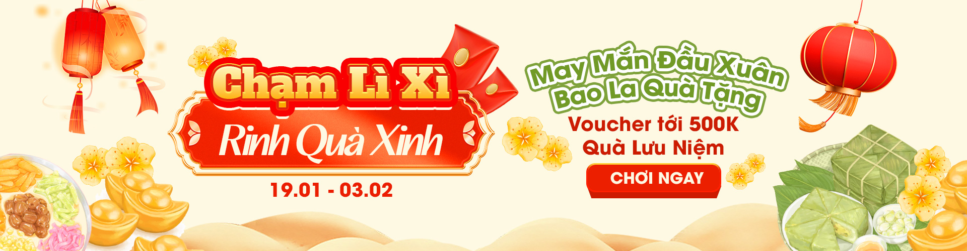 Chạm Lì Xì - Rinh Quà Xinh, Vui sắm Tết 2025 cùng Minh Tuấn Mobile