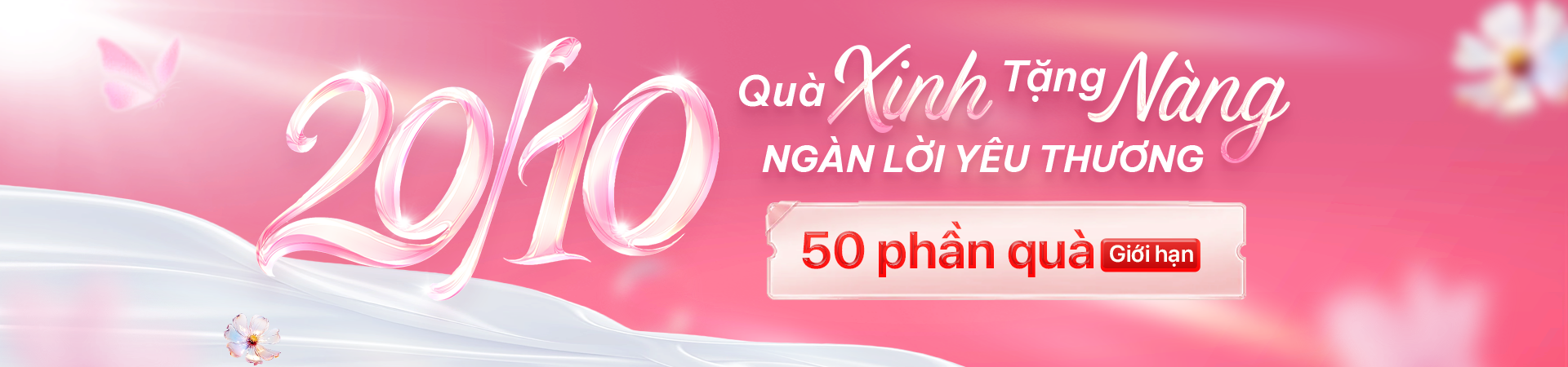 Ưu đãi 20/10 - Mua iPhone, Apple Watch, AirPods nhận quà xinh