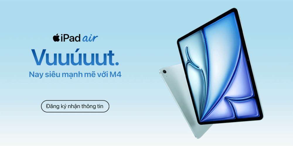 Đăng ký nhận tin iPad 2026 mới nhất, ưu đãi lên đến 2tr