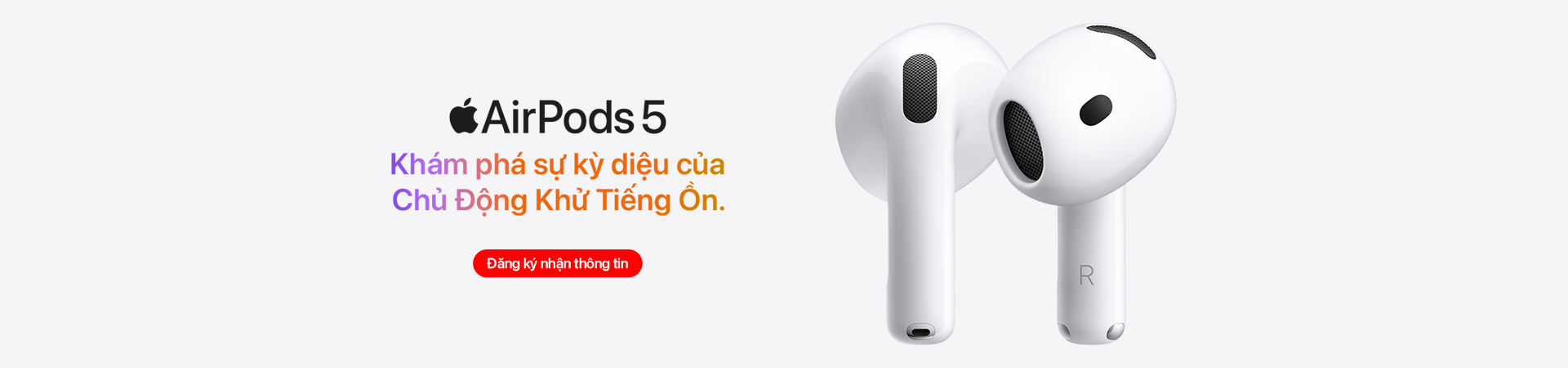 Đăng ký nhận tin AirPods và Apple Watch 2026