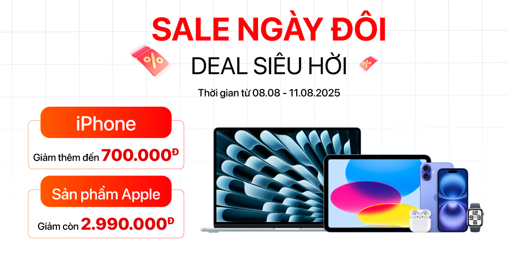 Sale Ngày Đôi - Deal Siêu Hời