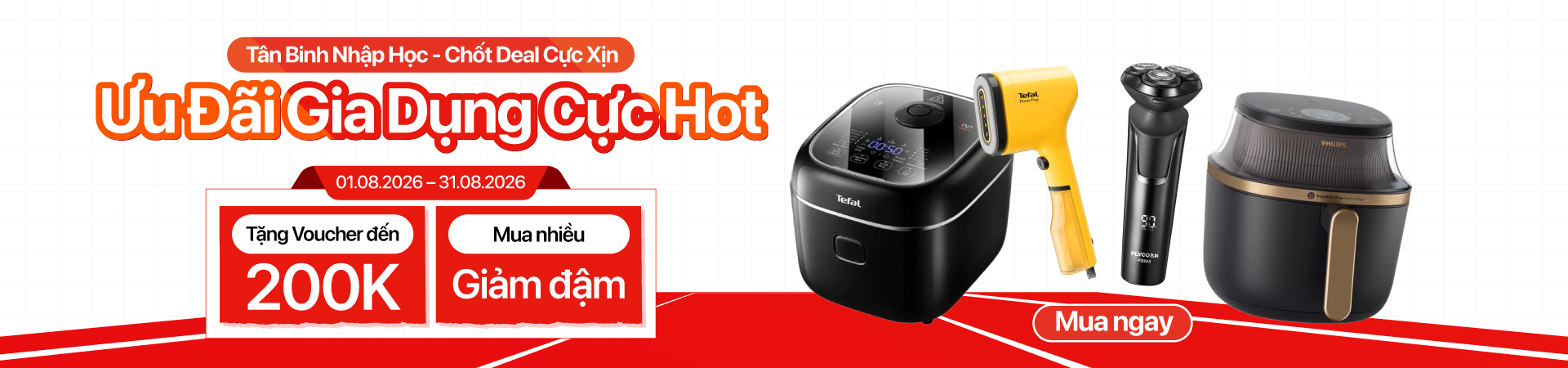 Tân binh nhập cuộc - Sắm đồ gia dụng mùa tựu trường