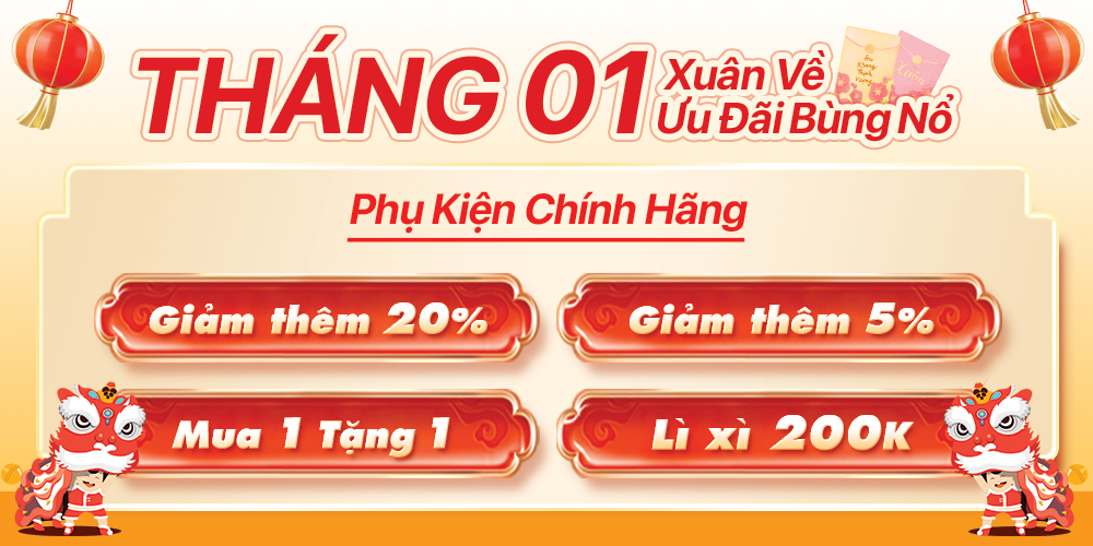 Tháng 01 - Xuân về, Ưu đãi bùng nổ