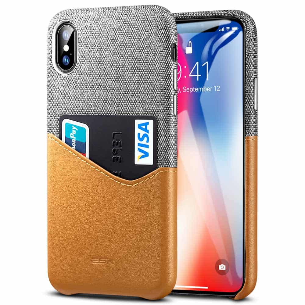 SP000281 - Ốp lưng iPhone X XS ESR Wallet Metro