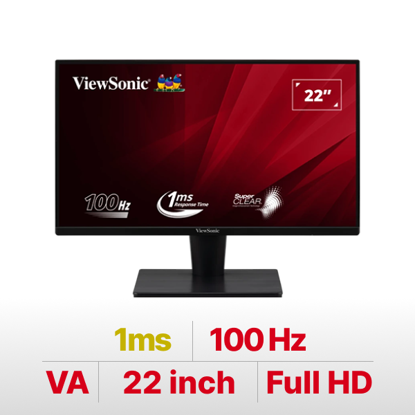 Màn hình máy tính ViewSonic 22 inch (FHD VA 100Hz 1ms FreeSync)
