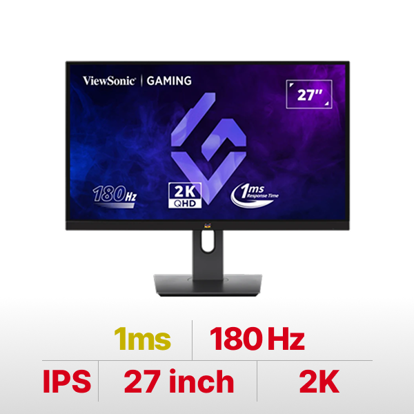 Màn hình máy tính ViewSonic 27 inch (IPS 2K 180Hz 1ms)