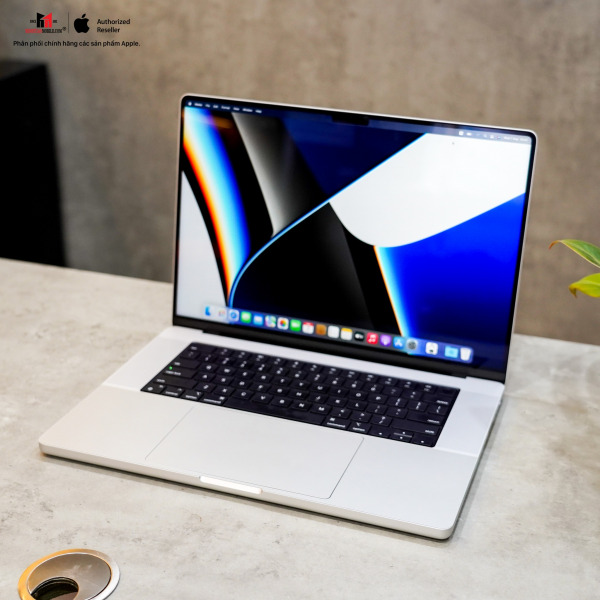 99MK1F3SA - [KÈO THƠM] Macbook Pro 16-inch 2021 chip M1 Pro 10CPU 16GPU| 16GB 1TB Silver - Likenew (Máy như mới 100% - Fullbox - Cốc cáp zin kèm theo)