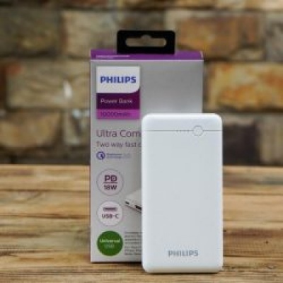 Pin sạc dự phòng Philips 10.000 mAh PD 18W DLP1710 - DLP1710QW