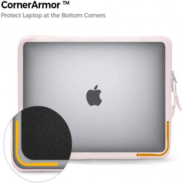 A13-C02C - TÚI CHỐNG SỐC TOMTOC PROTECTIVE MACBOOK PRO AIR 13” NEW PINK A13-C02C - 2