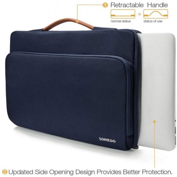 A14-D01G - Túi chống sốc MacBook Pro 15 inch Tomtoc Briefcase - 4