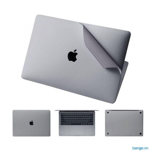 JCP2325 - BỘ DÁN FULL 5IN1 JCPAL FOR MACBOOK AIR 13 GRAY- JCP2325 - 3