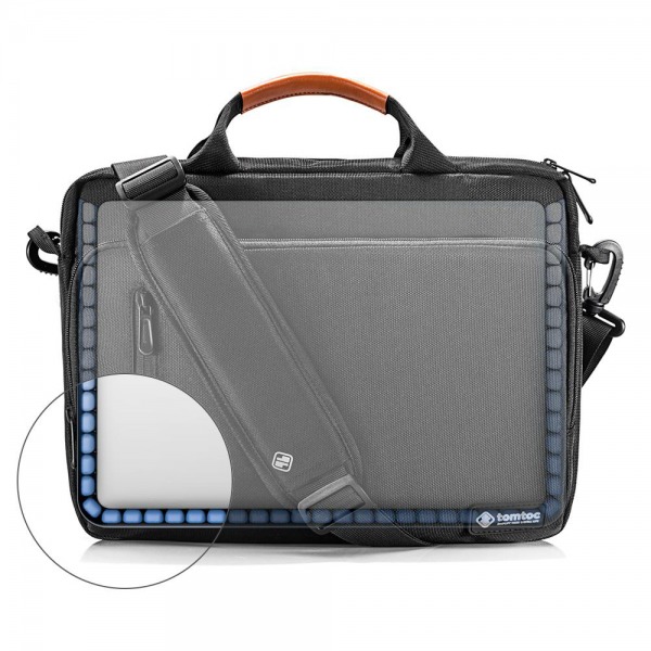 A50-E01D - Túi xách chống sốc MacBook 15 inch Tomtoc Briefcase Premium - 3