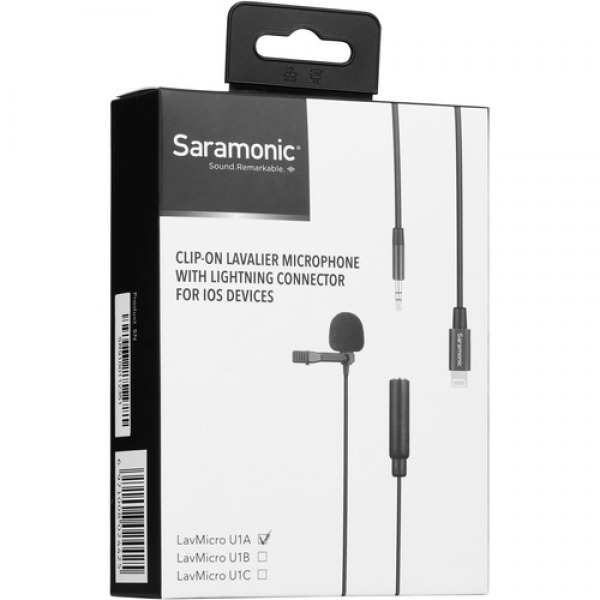 SARAU1A - Micro thu âm kẹp áo Saramonic LavMicro U1A - 5